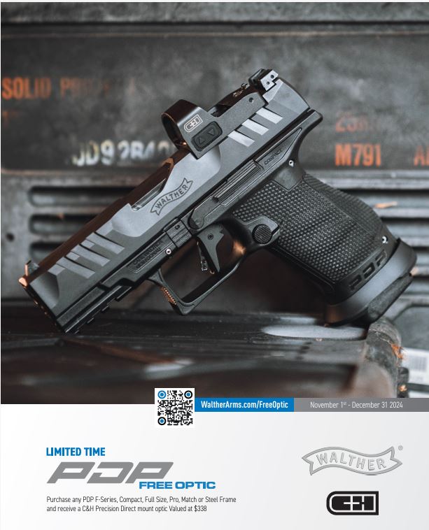 Image for news headline - Walther – Free Optic Rebate